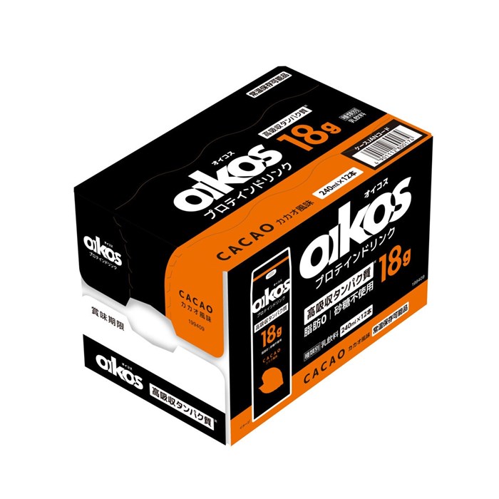 オイコス プロテインドリンク カカオ 240ml x 12本